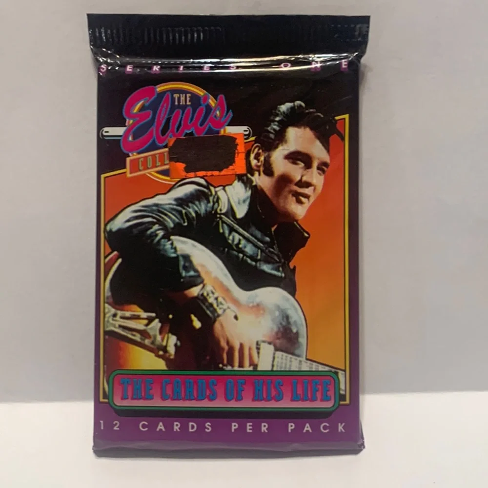 1992 The Elvis Collection The Cards of His Life 1 Sealed 12 Card Pack (MISC6)